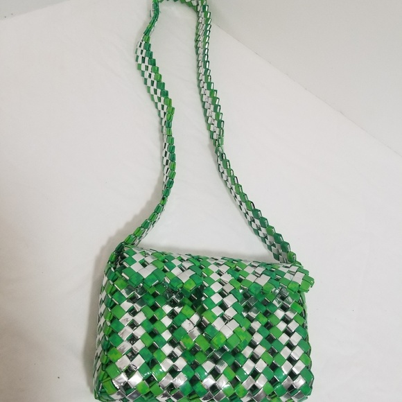 Hand made cross body purse - Picture 3 of 7